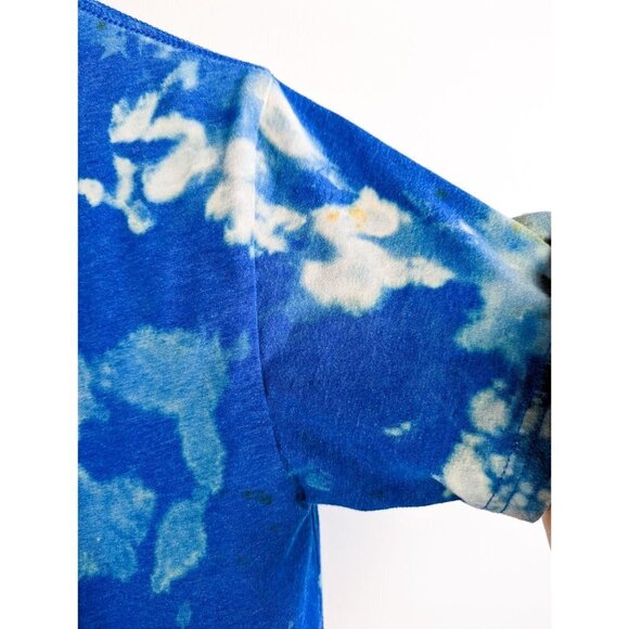 Batman Bulking Cutting Season Tie Dye T Shirt Funny Small Mens Blue - Picture 7 of 9